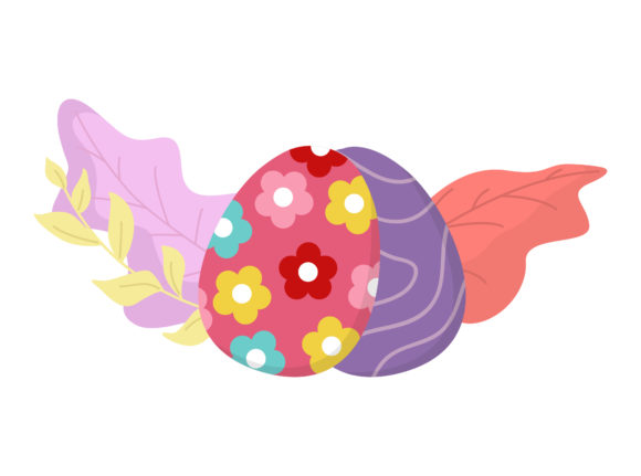 Easter Egg Flower Purple Floral Vector: A Versatile Design Solution