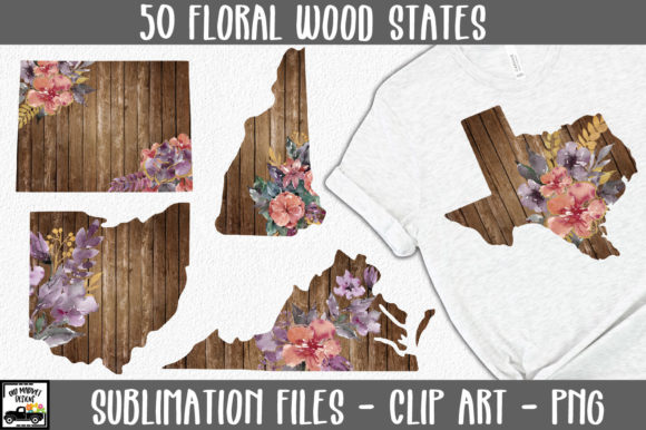 Explore Creativity with 50 States Floral Bundle
