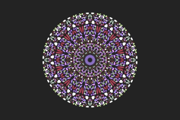 Exploring Circular Gravel Ornament Mandala Art