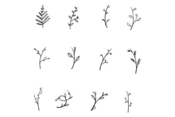 Exploring Doodle Floral Elements: A Creative and Versatile Design Choice