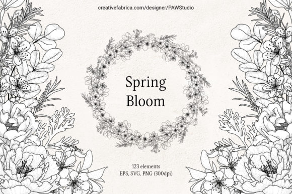 Exploring the Versatility of Floral LineArt Flower Frame Monogram