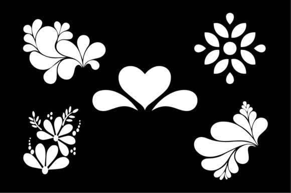 Floral Set. Sketches of Flowers, Plants: A Comprehensive Guide